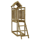 Vidaxx maison de jeu 53x110x214 cm bois de pin imprégné