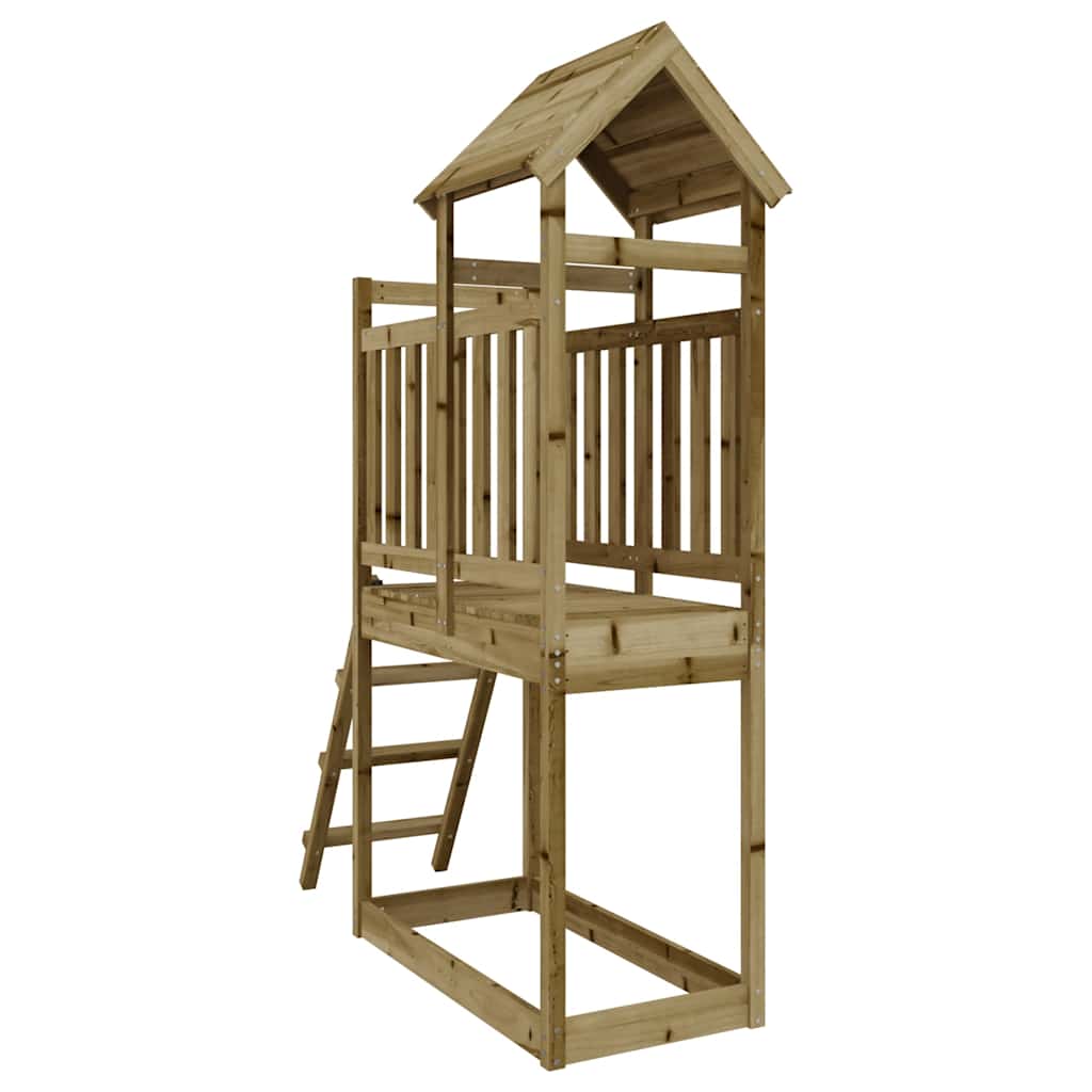 Vidaxx maison de jeu 53x110x214 cm bois de pin imprégné