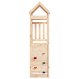 Vidaxl -Spielturm mit Felswand 53x110x214 cm Festkiefer