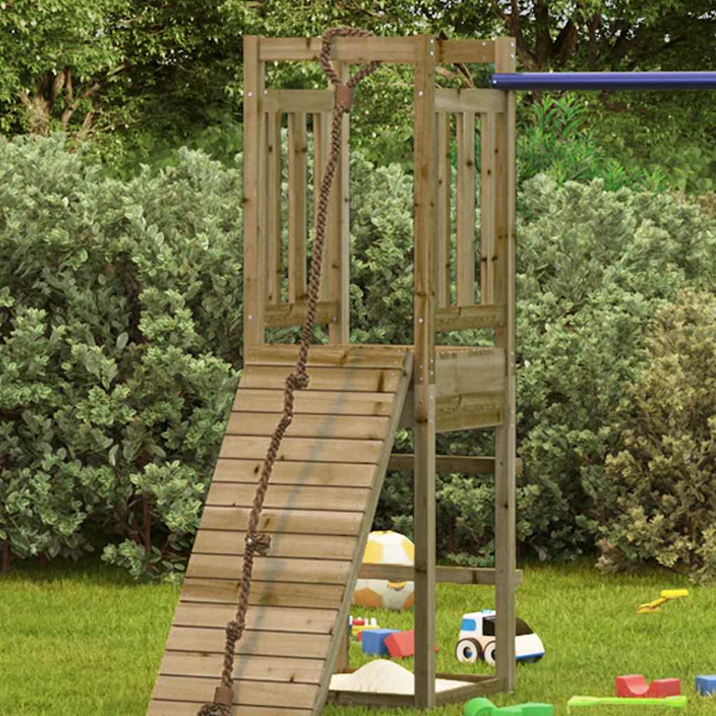 Vidaxl Play Tower 53x46.5x169 cm Pine imprégnée