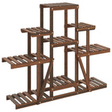 Vidaxx jardinière 110x25x96 cm en bois de pin massif
