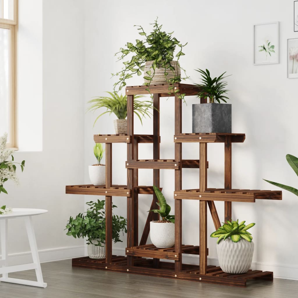 Vidaxx jardinière 110x25x96 cm en bois de pin massif