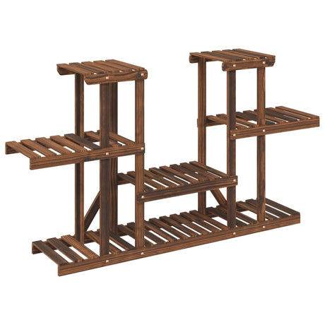 VidaXL support pour plantes 110x25x73 cm bois de pin massif