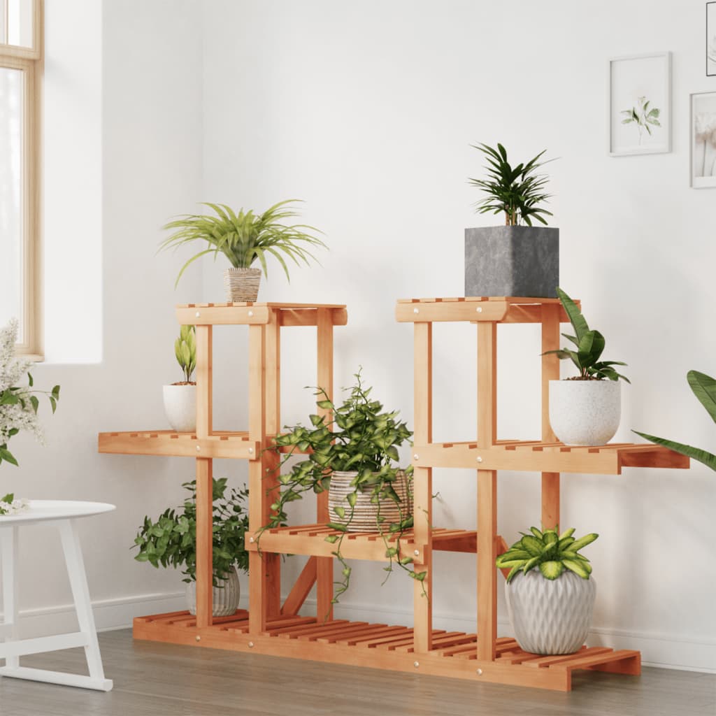 VidaXL support pour plantes 110x25x73 cm bois de pin massif