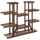 Vidaxx support pour plantes 110x25x110,5 cm en bois de pin massif