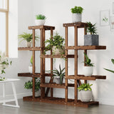Vidaxx support pour plantes 110x25x110,5 cm en bois de pin massif