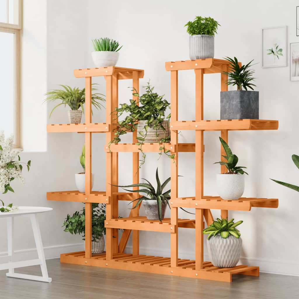 Vidaxx support pour plantes 110x25x110,5 cm en bois de pin massif