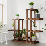 Vidaxx support pour plantes 95x25x96 cm en bois de pin massif