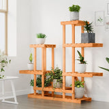Vidaxx support pour plantes 95x25x96 cm en bois de pin massif
