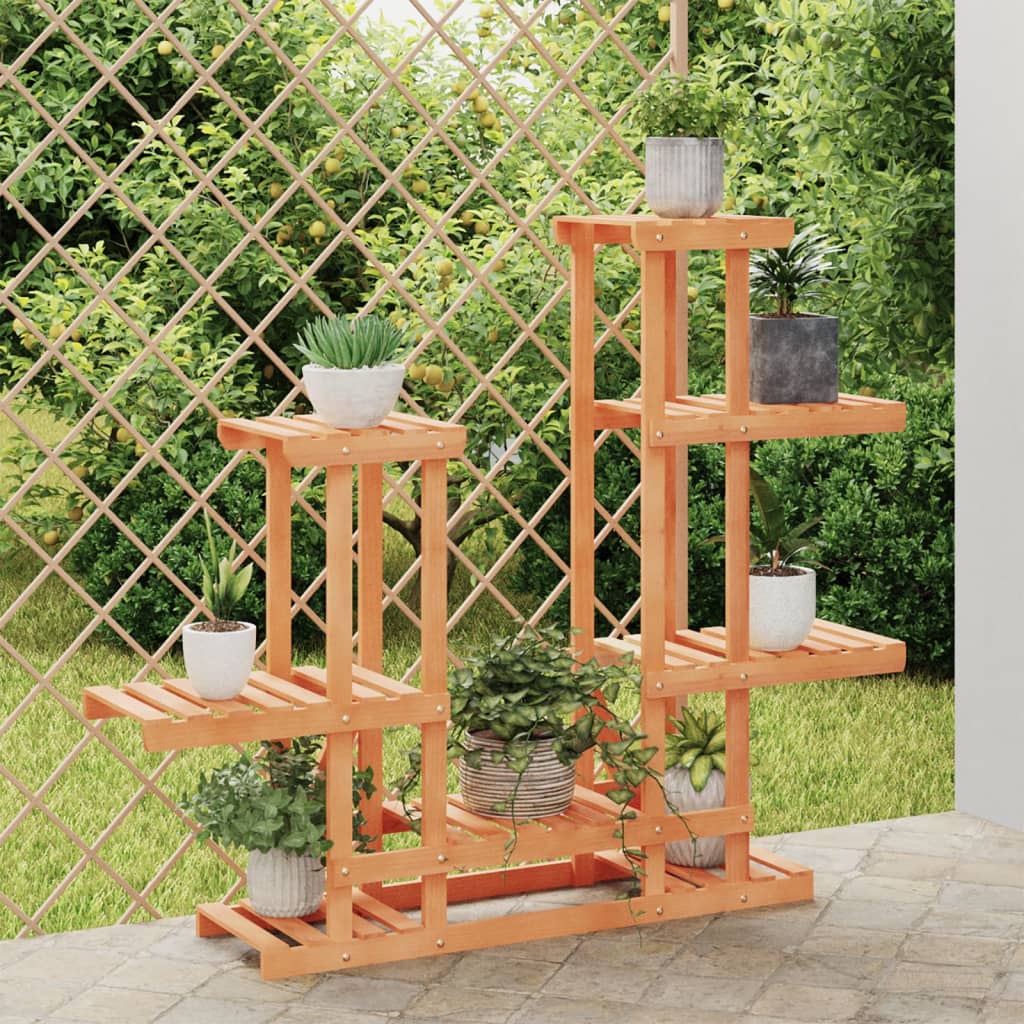 Vidaxx support pour plantes 95x25x96 cm en bois de pin massif