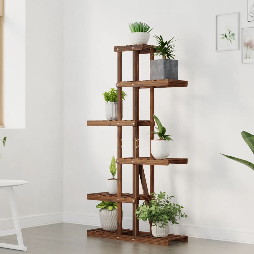 Vidaxx support pour plantes 75x25x140,5 cm en bois de pin massif