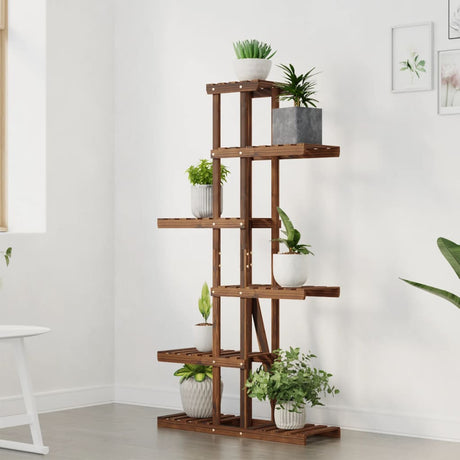 Vidaxx support pour plantes 75x25x140,5 cm en bois de pin massif