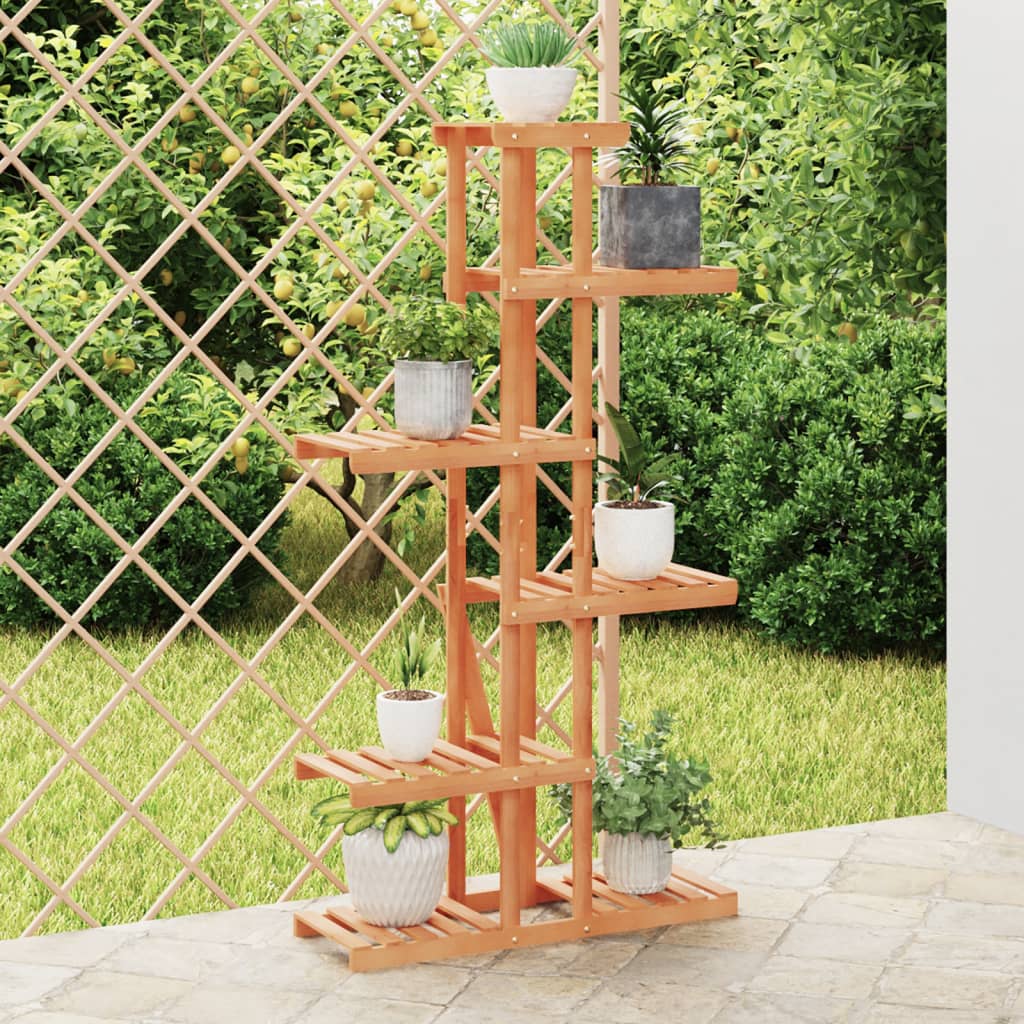 Vidaxx support pour plantes 75x25x140,5 cm en bois de pin massif