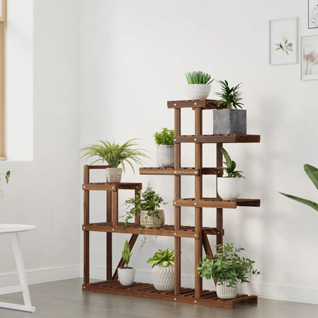 Vidaxx support pour plantes 110x25x111 cm en bois de pin massif