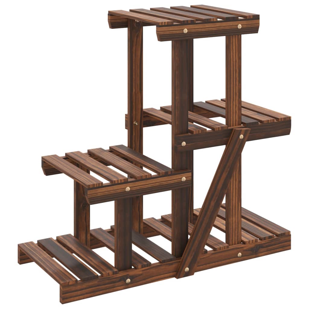 Vidaxx support pour plantes 58x25x51 cm en bois de pin massif
