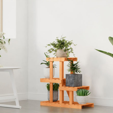Vidaxx support pour plantes 58x25x51 cm en bois de pin massif