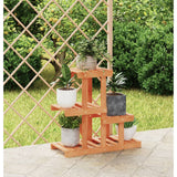 Vidaxx support pour plantes 58x25x51 cm en bois de pin massif