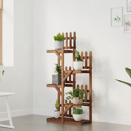 Vidaxx support pour plantes 60x25x130 cm en bois de pin massif