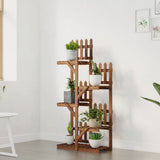 Vidaxx support pour plantes 60x25x130 cm en bois de pin massif
