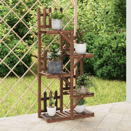 Vidaxx support pour plantes 60x25x130 cm en bois de pin massif