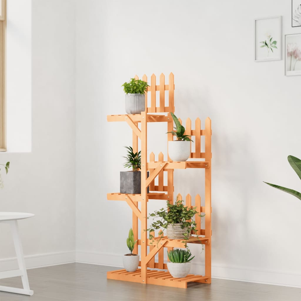Vidaxx support pour plantes 60x25x130 cm en bois de pin massif