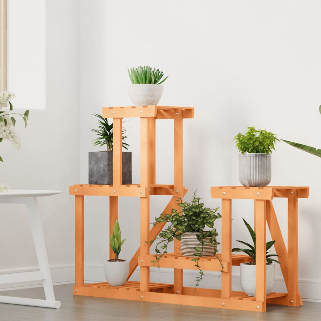 Vidaxx support pour plantes 90x25x73,5 cm en bois de pin massif