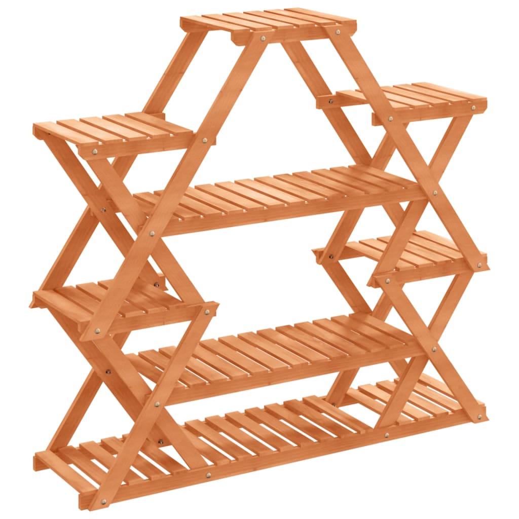 Vidaxx support pour plantes 110x25x105 cm en bois de pin massif