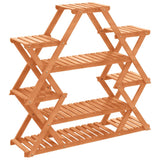 Vidaxx support pour plantes 110x25x105 cm en bois de pin massif