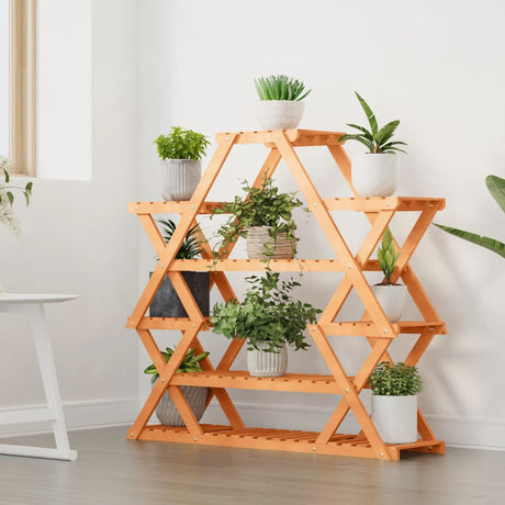 Vidaxx support pour plantes 110x25x105 cm en bois de pin massif