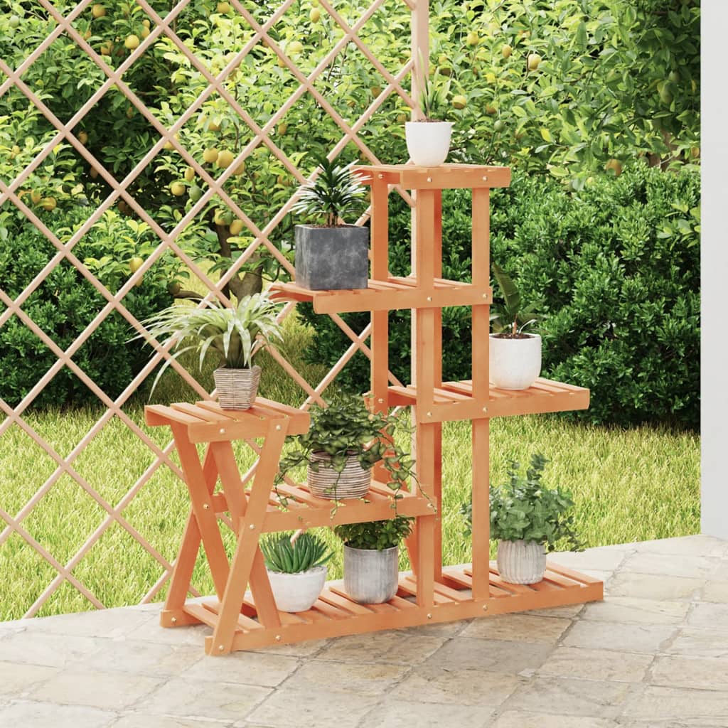 Vidaxx support pour plantes 95x25x96 cm en bois de pin massif