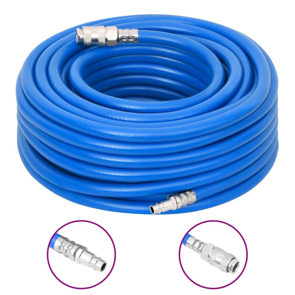 Tuyau d'air VidaXL 0,7'' 50 m PVC bleu