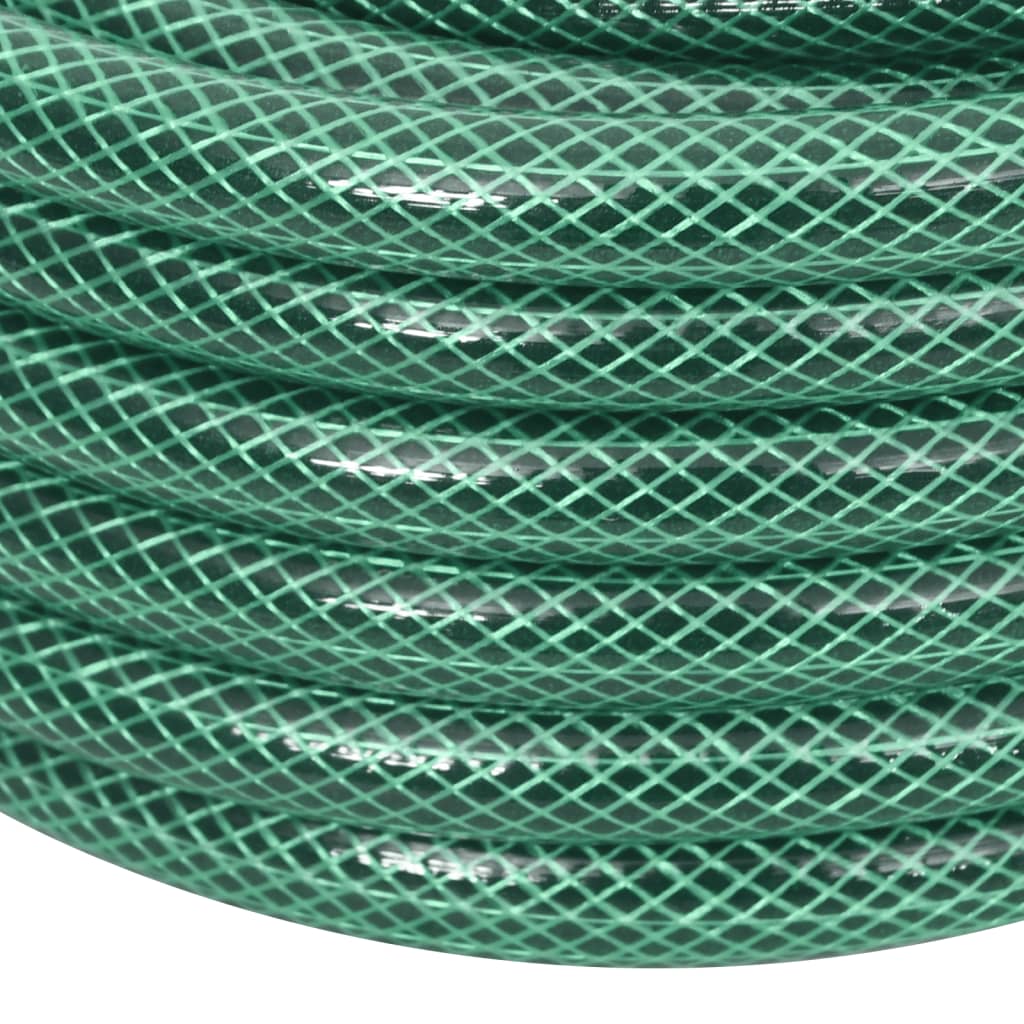 Vidaxl tuyau d'arrosage 0,5'' 20 m PVC vert