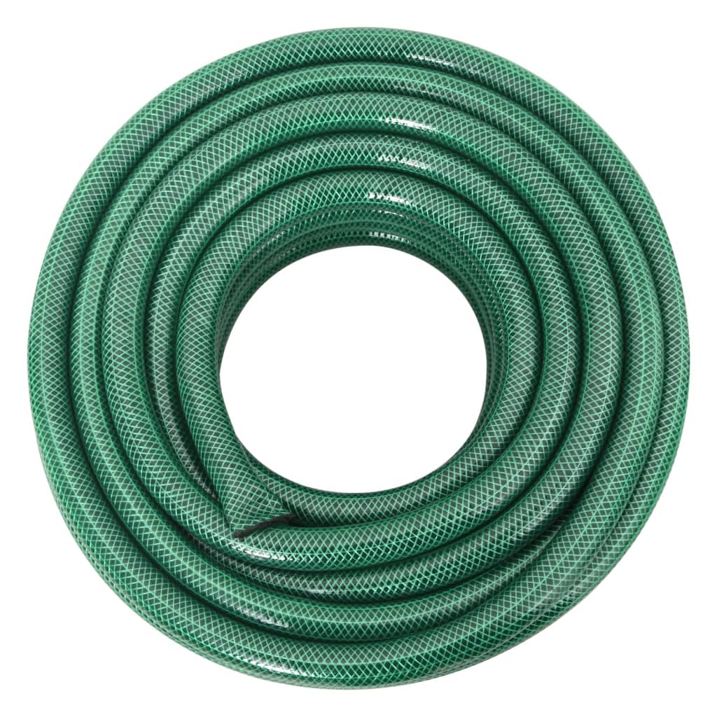 Vidaxl tuyau d'arrosage avec kit de raccord 0,75'' 20 m PVC vert
