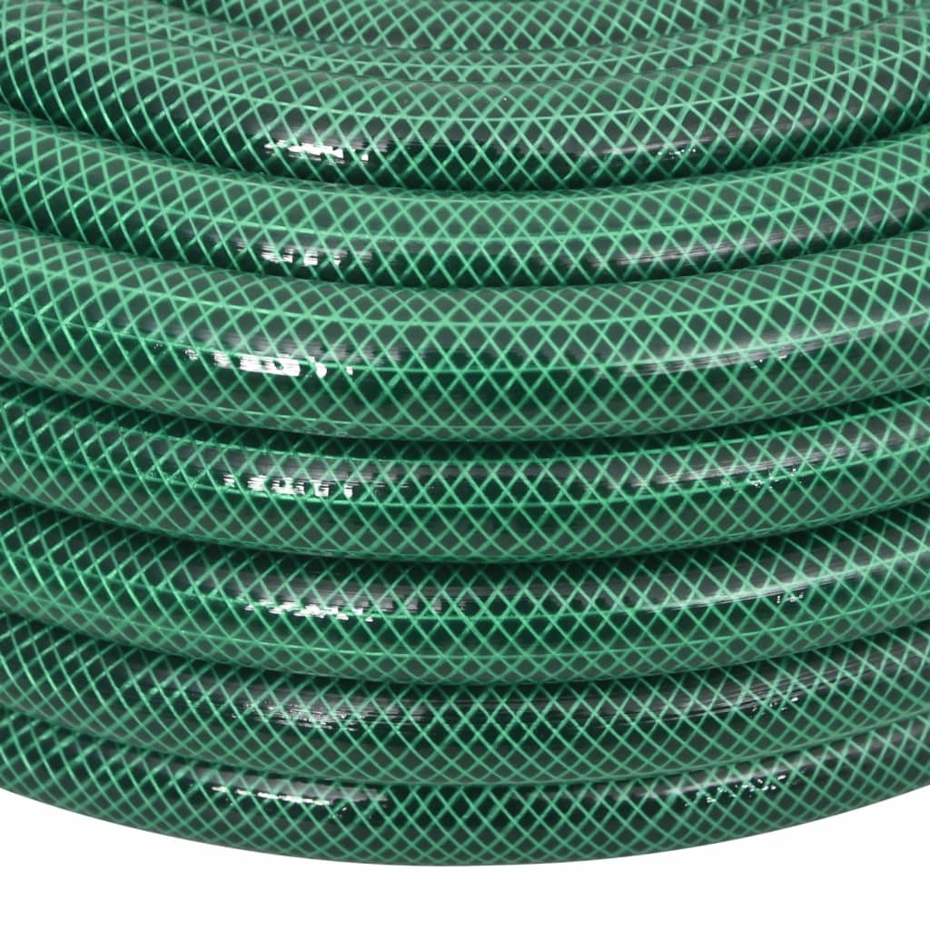 Vidaxl tuyau d'arrosage 0,75'' 20 m PVC vert