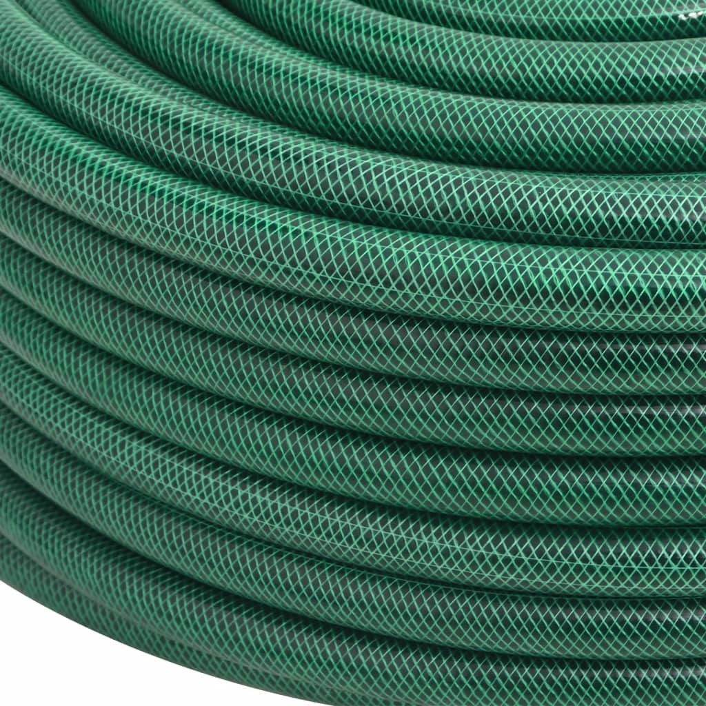 Vidaxl tuyau d'arrosage 1'' 20 m PVC vert