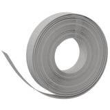 VidaXL Bordure de jardin 2 pcs 10 m 10 cm polyéthylène gris