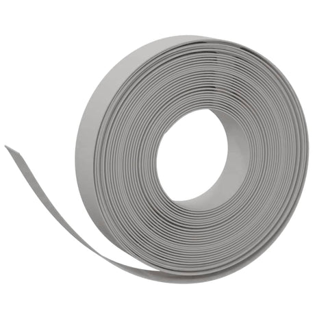 VidaXL Bordure de jardin 2 pcs 10 m 10 cm polyéthylène gris