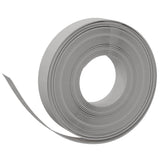 VidaXL Bordure de jardin 3 pcs 10 m 10 cm polyéthylène gris