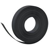 VidaXL Bordure de jardin 3 pcs 10 m 10 cm polyéthylène noir
