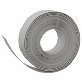 VidaXL Bordure de jardin 2 pcs 10 m 15 cm polyéthylène gris