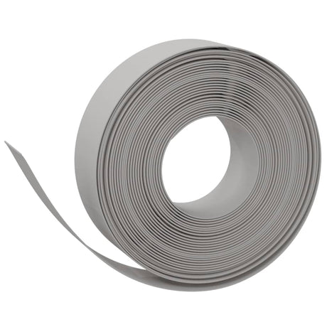 VidaXL Bordure de jardin 3 pcs 10 m 15 cm polyéthylène gris