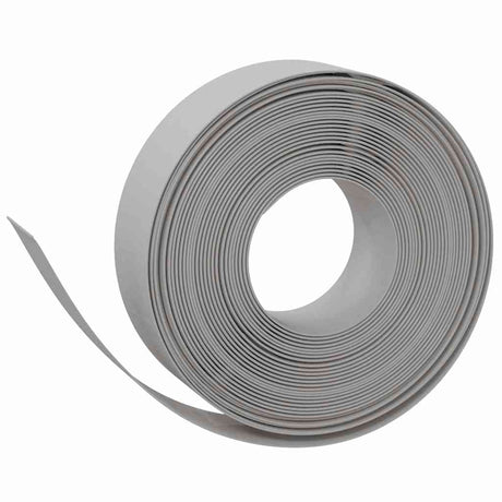 VidaXL Bordure de jardin 4 pcs 10 m 15 cm polyéthylène gris
