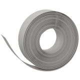 VidaXL Bordure de jardin 5 pcs 10 m 15 cm polyéthylène gris
