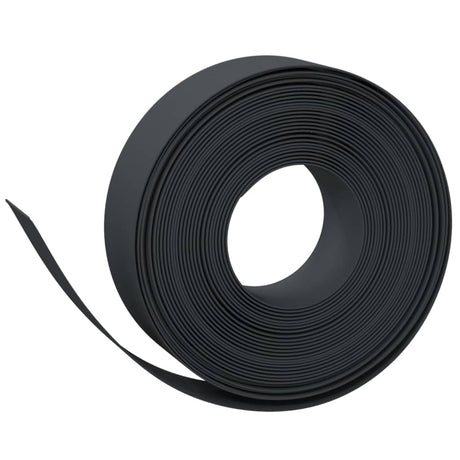 VidaXL Bordure de jardin 3 pcs 10 m 15 cm polyéthylène noir