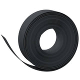 VidaXL Bordure de jardin 4 pcs 10 m 15 cm polyéthylène noir