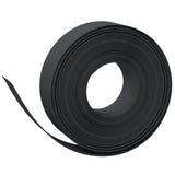 VidaXL Bordure de jardin 5 pcs 10 m 15 cm polyéthylène noir