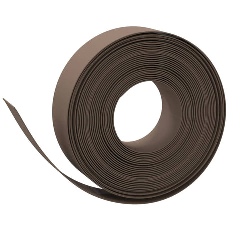 VidaXL Bordure de jardin 2 pcs 10 m 15 cm polyéthylène marron