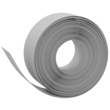 VidaXL Bordure de jardin 5 pcs 10 m 20 cm polyéthylène gris