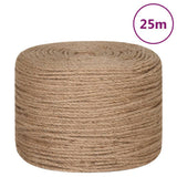 Corde Vidaxxl 25 m de long jute 6 mm d'épaisseur