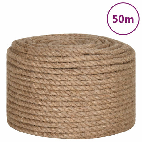 Corde Vidaxxl 50 m de long jute 12 mm d'épaisseur